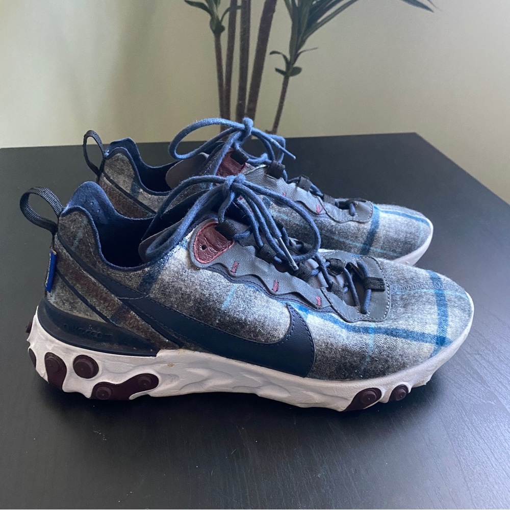 Nike React Element 55 X Pendleton Collab Size 9 P… - image 1